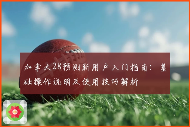 加拿大28预测新用户入门指南：基础操作说明及使用技巧解析
